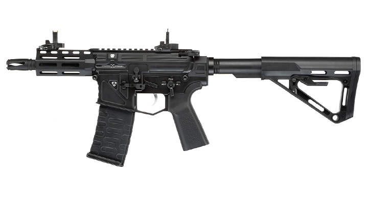 APS Phantom Extremis Rifle MK10 eSilver Edge SDU-MosFet 2.0 Vollmetall S-AEG 6mm BB schwarz Bild 1