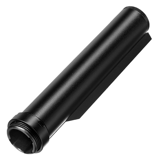 Big Dragon M4 Aluminium Stock-Tube mit 6 Positionen und Abdeckung schwarz Bild 1