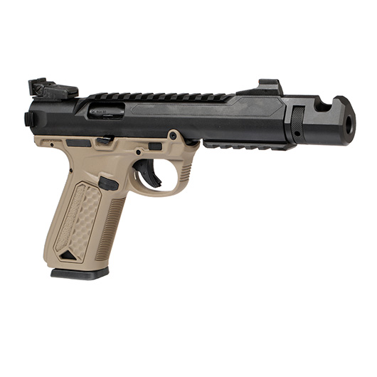 Action Army AAP-01 Black Mamba B-Style Pistol GBB 6mm BB Flat Dark Earth - Limited Edition Bild 5