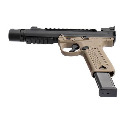 Action Army AAP-01 Black Mamba B-Style Pistol GBB 6mm BB Flat Dark Earth - Limited Edition Bild 8