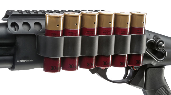 Golden Eagle M8873 Vollmetall Pump Action Gas Shotgun 6mm BB schwarz Bild 6