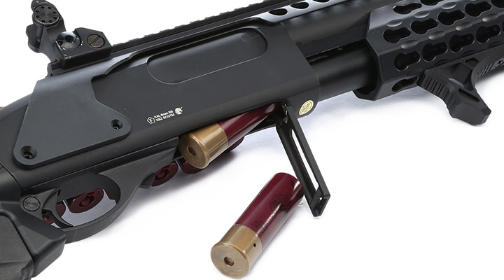 Versandrcklufer Golden Eagle M8875 Vollmetall Pump Action Gas Shotgun 6mm BB Bild 10