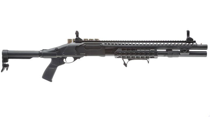 Versandrcklufer Golden Eagle M8875 Vollmetall Pump Action Gas Shotgun 6mm BB Bild 2