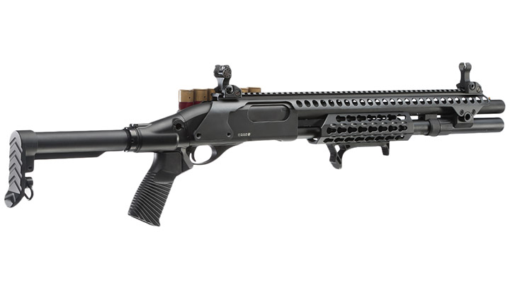 Versandrcklufer Golden Eagle M8875 Vollmetall Pump Action Gas Shotgun 6mm BB Bild 3