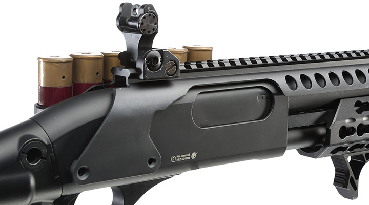 Versandrcklufer Golden Eagle M8875 Vollmetall Pump Action Gas Shotgun 6mm BB Bild 7