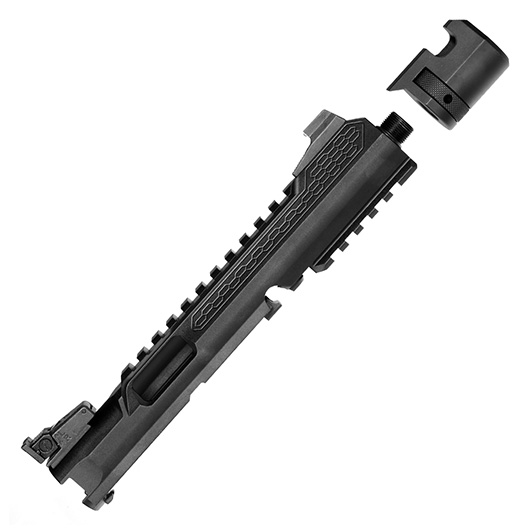 Action Army AAP-01 CNC Aluminium Black Mamba Upper Receiver Kit A-Style schwarz Bild 4