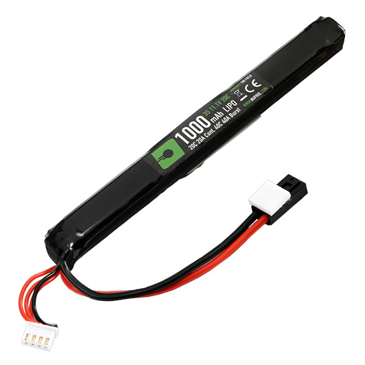 Nuprol Power Series LiPo Akku 11,1V 1000mAh 20C / 40C Super Slim Stick-Type m. Mini-Tam Anschluss