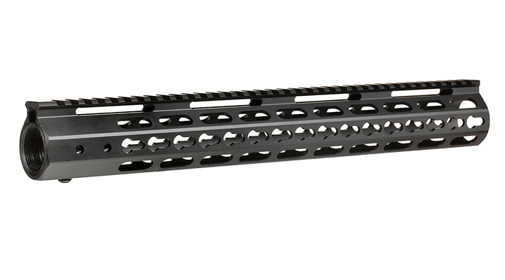 Nuprol BOCCA M4 Aluminium KeyMod Rail Handguard 15 Zoll S-AEG schwarz Bild 1