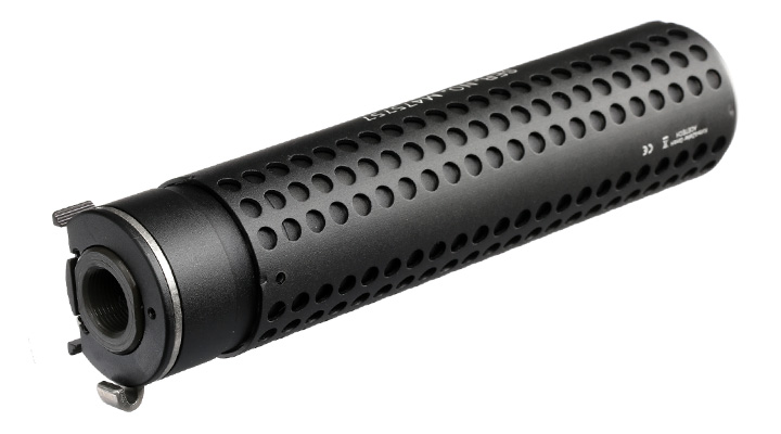 Acetech / VFC Predator Suppressor Aluminium Tracer Unit inkl. Li-Ion / Stahl Flash-Hider 14mm- schwarz Bild 1