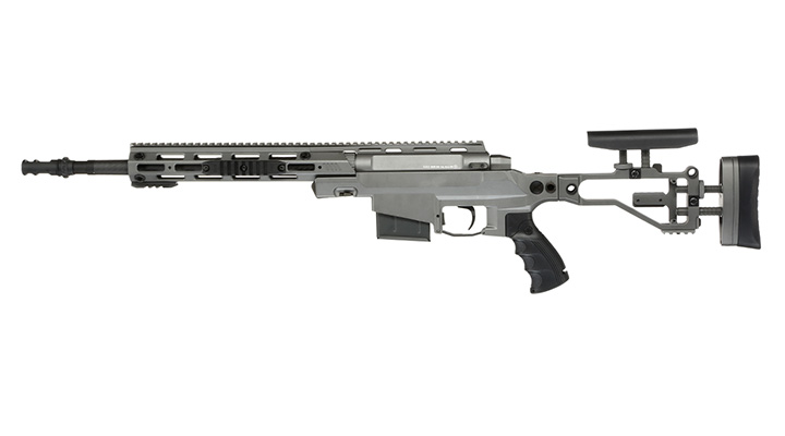 Ares MSR-303 Snipergewehr CPSB-System Springer 6mm BB graphite inkl. Tactical Case Bild 1