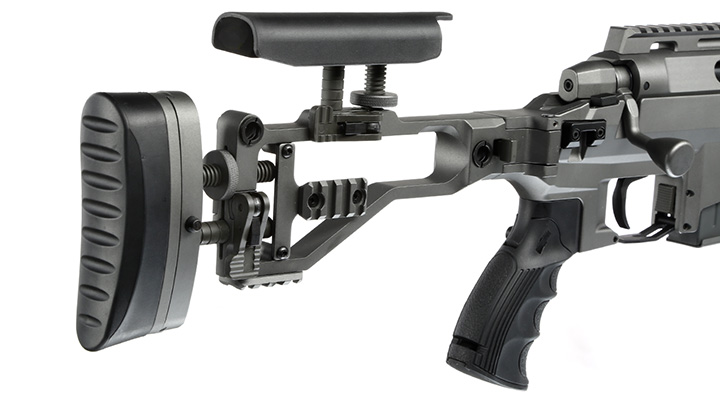Ares MSR-303 Snipergewehr CPSB-System Springer 6mm BB graphite inkl. Tactical Case Bild 10