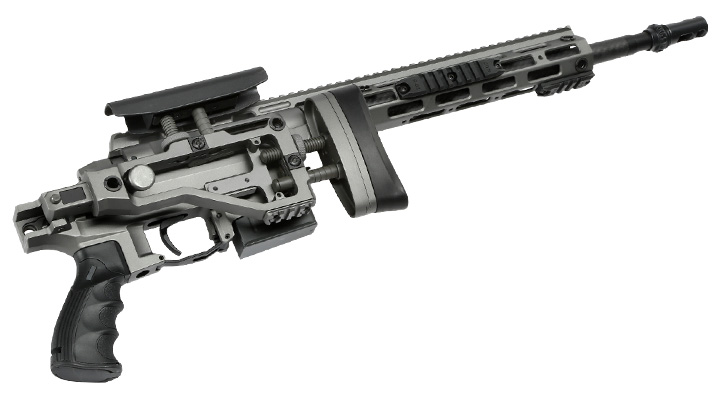 Ares MSR-303 Snipergewehr CPSB-System Springer 6mm BB graphite inkl. Tactical Case Bild 4