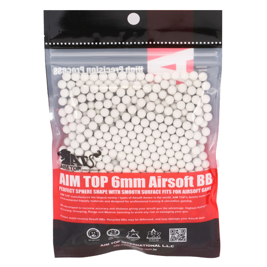 AIM Top High Precision 0.25g 1.000er Beutel weiss Bild 1