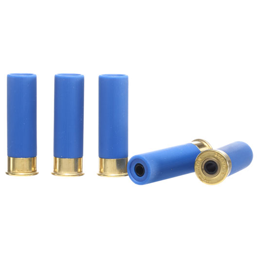Maruzen M870 / M1100 Kunststoff Ersatzhlsen 6mm BB blau - 5 Stck Bild 1