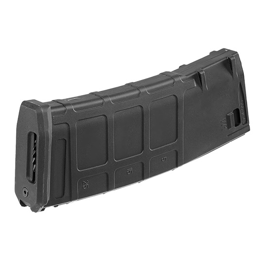 Evolution M4 / M16 Polymer-Type Magazin Hi-Cap 320 Schuss schwarz - inkl. Staubschutzkappe Bild 1