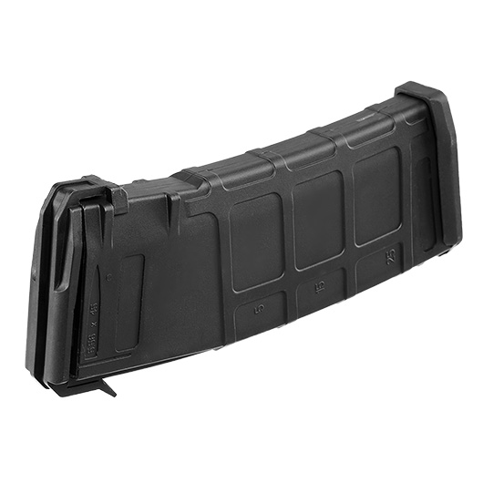 Evolution M4 / M16 Polymer-Type Magazin Hi-Cap 320 Schuss schwarz - inkl. Staubschutzkappe Bild 2