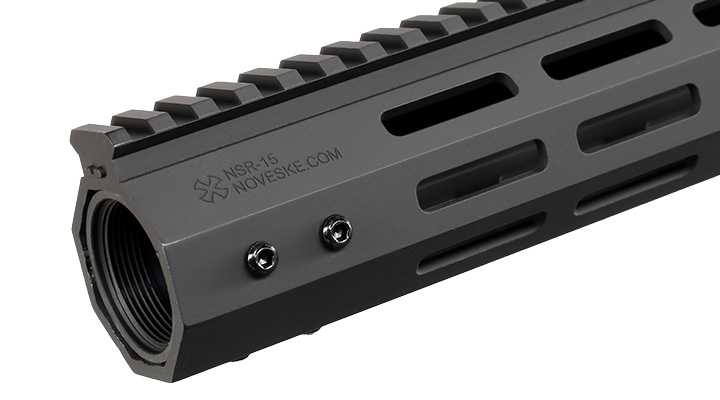 APS / EMG Noveske M4 CNC Aluminium NSR-15 M-LOK Rail Handguard Gen. 4 15 Zoll schwarz Bild 5