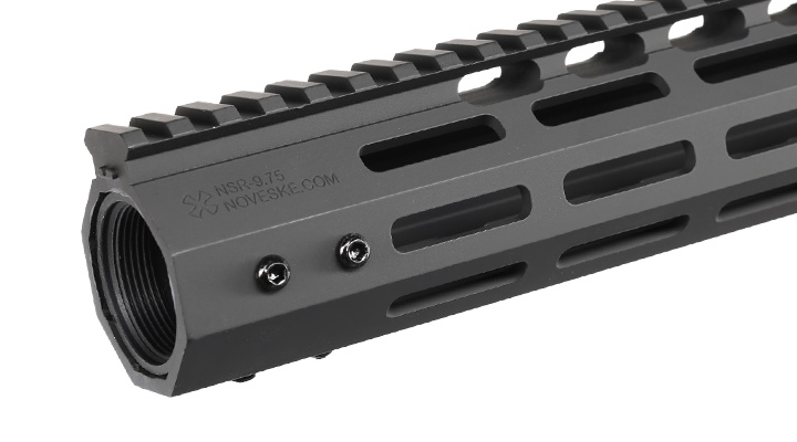 APS / EMG Noveske M4 CNC Aluminium NSR-9.75 M-LOK Rail Handguard Gen. 4 9.75 Zoll schwarz Bild 5