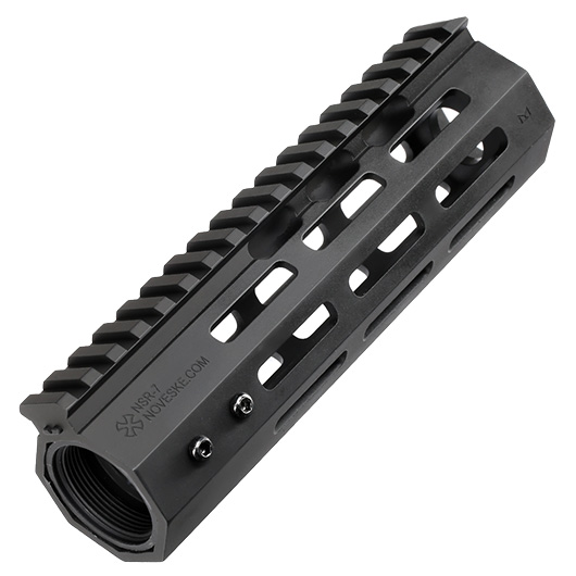 APS / EMG Noveske M4 CNC Aluminium NSR-7 M-LOK Rail Handguard Gen. 4 7 Zoll schwarz Bild 3