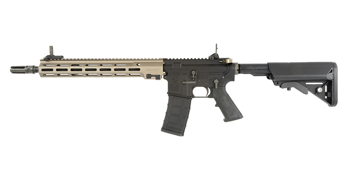 GHK Colt MK16 14.5 URGI Vollmetall Gas-Blow-Back 6mm BB Dualtone Bild 1