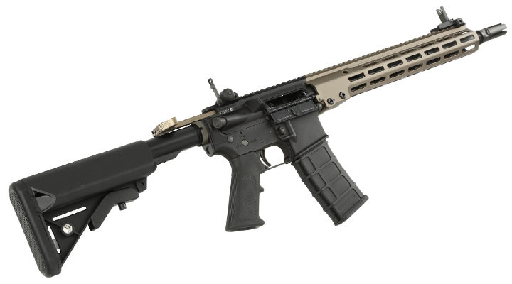 GHK Colt MK16 14.5 URGI Vollmetall Gas-Blow-Back 6mm BB Dualtone Bild 3