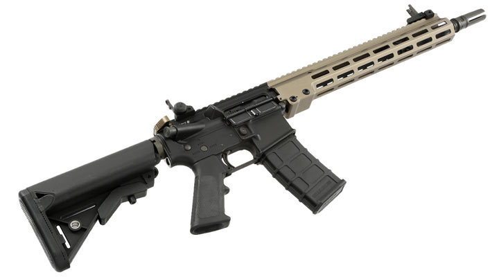 GHK Colt MK16 14.5 URGI Vollmetall Gas-Blow-Back 6mm BB Dualtone Bild 4