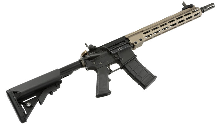 GHK Colt MK16 14.5 URGI Vollmetall Gas-Blow-Back 6mm BB Dualtone Bild 5