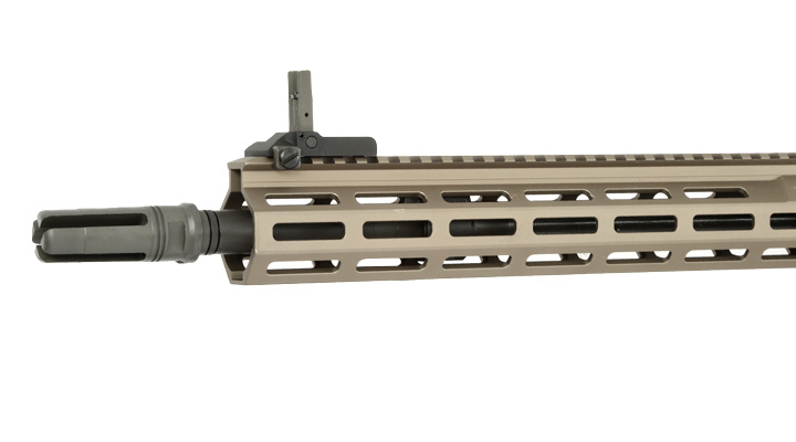 GHK Colt MK16 14.5 URGI Vollmetall Gas-Blow-Back 6mm BB Dualtone Bild 6