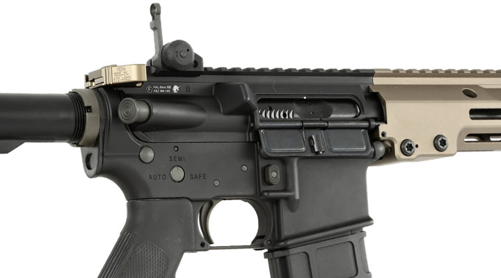 GHK Colt MK16 14.5 URGI Vollmetall Gas-Blow-Back 6mm BB Dualtone Bild 8