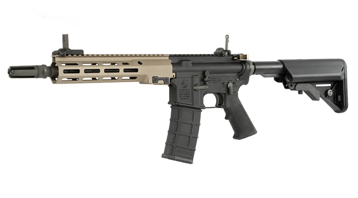 GHK Colt MK16 10.3 URGI Vollmetall Gas-Blow-Back 6mm BB Dualtone