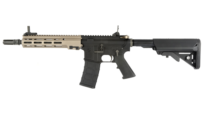 GHK Colt MK16 10.3 URGI Vollmetall Gas-Blow-Back 6mm BB Dualtone Bild 1