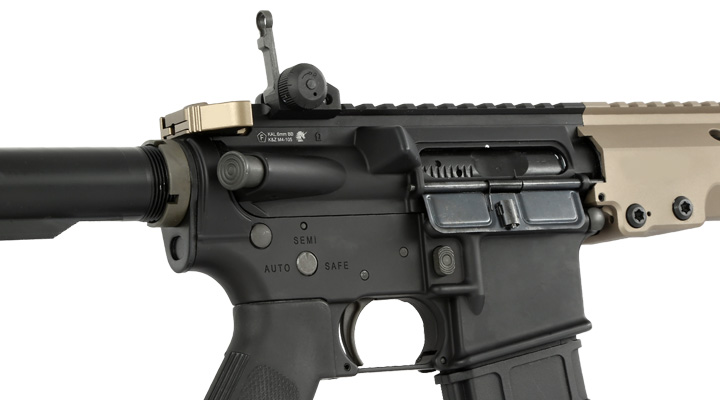 GHK Colt MK16 10.3 URGI Vollmetall Gas-Blow-Back 6mm BB Dualtone Bild 8