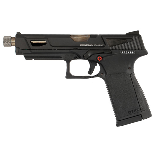 Ersatzteilset G&G GTP9 MS mit Metallschlitten GBB 6mm BB schwarz inkl. Pistolenkoffer Bild 1