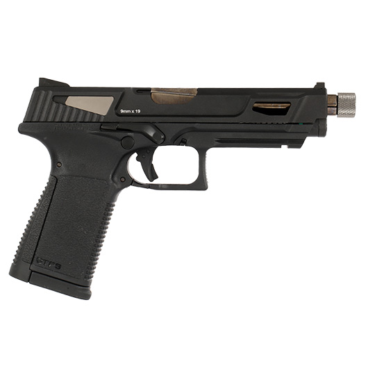 G&G GTP9 MS mit Metallschlitten GBB 6mm BB schwarz inkl. Pistolenkoffer Bild 3