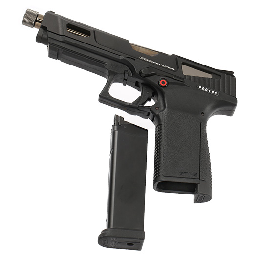 Ersatzteilset G&G GTP9 MS mit Metallschlitten GBB 6mm BB schwarz inkl. Pistolenkoffer Bild 6