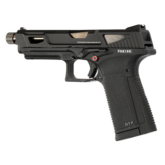 G&G GTP9 MS mit Metallschlitten GBB 6mm BB schwarz inkl. Pistolenkoffer Bild 9