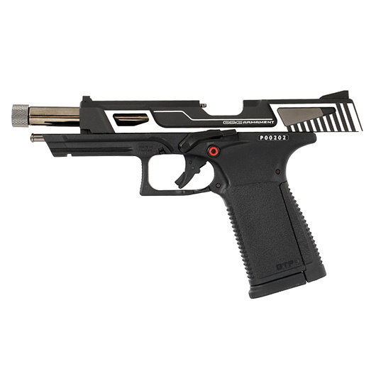 G&G GTP9 MS mit Metallschlitten GBB 6mm BB silber inkl. Pistolenkoffer Bild 2