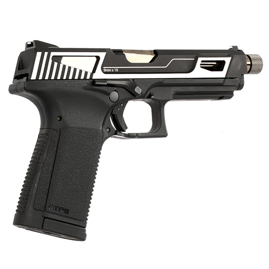 G&G GTP9 MS mit Metallschlitten GBB 6mm BB silber inkl. Pistolenkoffer Bild 4