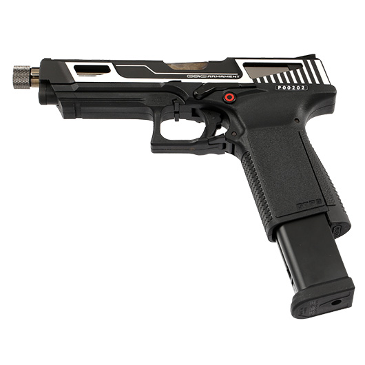 G&G GTP9 MS mit Metallschlitten GBB 6mm BB silber inkl. Pistolenkoffer Bild 5