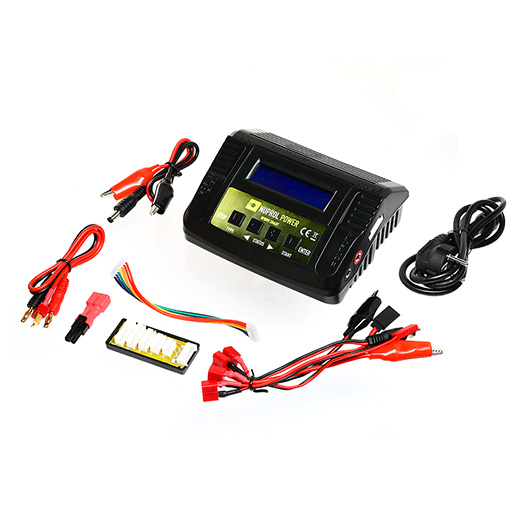 Nuprol Smart Charger Ladegert f. LiPo / LiFe 2-6 / NiMH 4-15 6A 80W 12V / 230V NPC-06