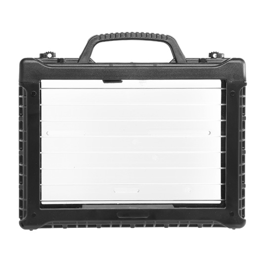 Wei-ETech UPC Ultimate Pistol Case mit LED-Beleuchtung Koffer 31 x 27 x 7 cm schwarz Bild 2