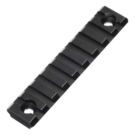 MET LOCK 21mm Aluminium Schiene 9 Slot / 97mm schwarz Bild 1