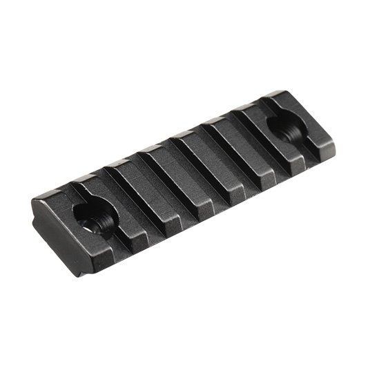 MET LOCK 21mm Aluminium Schiene 7 Slot / 77mm schwarz Bild 1