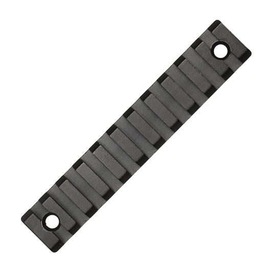 MET LOCK 21mm Aluminium Schiene 11 Slot / 117mm schwarz Bild 3