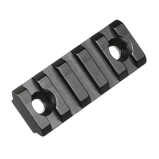 MET LOCK 21mm Aluminium Schiene 5 Slot / 55mm schwarz Bild 4