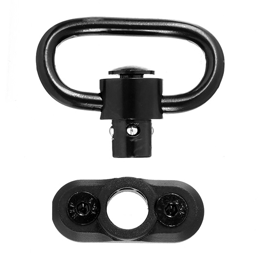 MET KeyMod / LOCK Aluminium QD Tragegurtadapter mit QD-se schwarz Bild 4