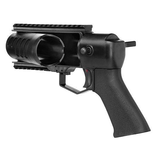 APS 40mm Airsoft Thor Power Up Pistolen-Launcher mit Grtelhalterung schwarz Bild 5