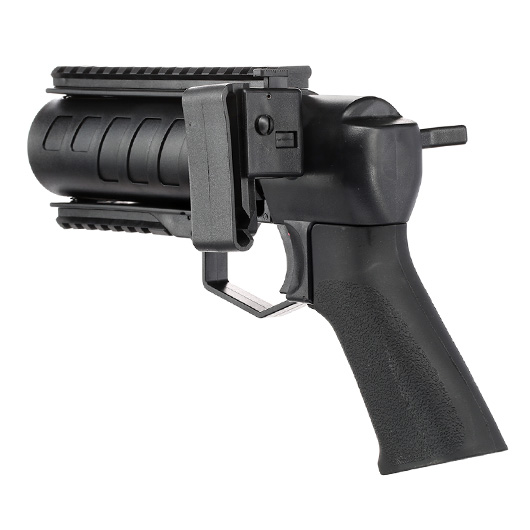 APS 40mm Airsoft Thor Power Up Pistolen-Launcher mit Grtelhalterung schwarz Bild 7