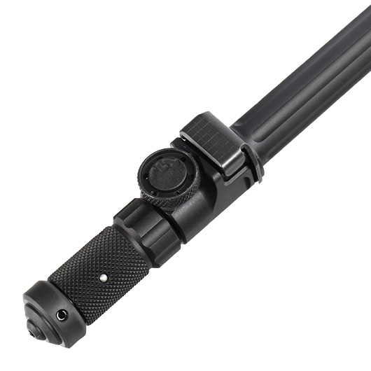 UTG M-Lok Recon Flex II Side-Mount Metall Zweibein - Gummife 230 - 337 mm schwarz Bild 5