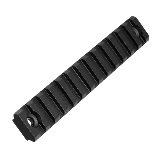 MET LOCK 21mm Aluminium Schiene 13 Slot / 136mm schwarz Bild 2